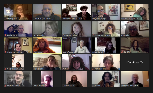 Post Presentazione "Quarantena 2020" di Sandra Valentini